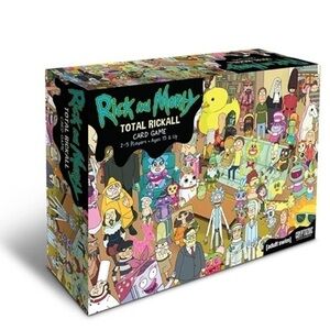 NWT Rick & Morty Total Rickall Cooperative Card Game